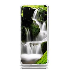 Waterfall Moss Korea Mountain Valley Green Forest Samsung Galaxy S20plus 6 7 Inch Tpu Uv Case by Ndabl3x