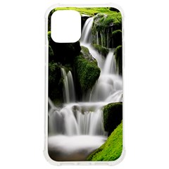 Waterfall Moss Korea Mountain Valley Green Forest Iphone 12/12 Pro Tpu Uv Print Case