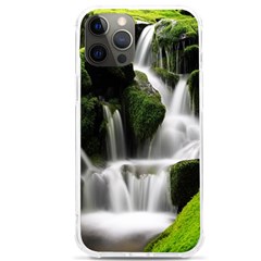 Waterfall Moss Korea Mountain Valley Green Forest Iphone 12 Pro Max Tpu Uv Print Case by Ndabl3x