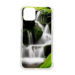 Waterfall Moss Korea Mountain Valley Green Forest Iphone 11 Pro 5 8 Inch Tpu Uv Print Case by Ndabl3x