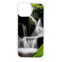 Waterfall Moss Korea Mountain Valley Green Forest Iphone 13 Mini Tpu Uv Print Case by Ndabl3x