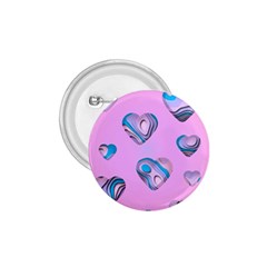 Hearts Pattern Love 1 75  Buttons