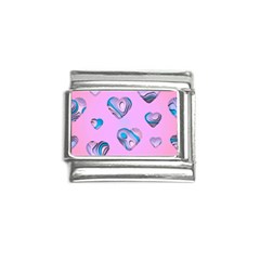 Hearts Pattern Love Italian Charm (9mm)