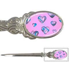 Hearts Pattern Love Letter Opener by Ndabl3x