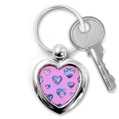 Hearts Pattern Love Key Chain (heart) by Ndabl3x