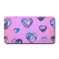 Hearts Pattern Love Medium Bar Mat