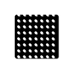 Background Dots Circles Graphic Square Magnet by Ndabl3x