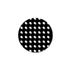 Background Dots Circles Graphic Golf Ball Marker by Ndabl3x