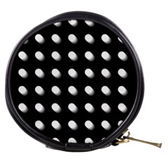 Background Dots Circles Graphic Mini Makeup Bag by Ndabl3x