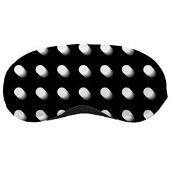 Background Dots Circles Graphic Sleeping Mask by Ndabl3x