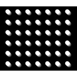 Background Dots Circles Graphic Deluxe Canvas 14  x 11  (Stretched) 14  x 11  x 1.5  Stretched Canvas