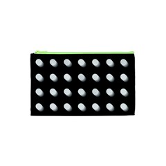 Background Dots Circles Graphic Cosmetic Bag (xs)