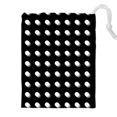 Background Dots Circles Graphic Drawstring Pouch (4xl) by Ndabl3x