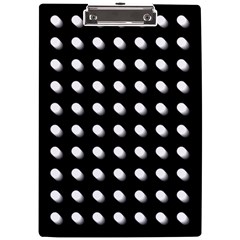 Background Dots Circles Graphic A4 Acrylic Clipboard by Ndabl3x