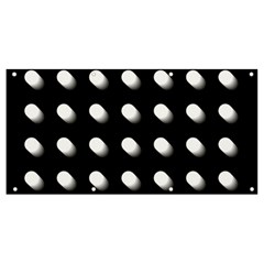 Background Dots Circles Graphic Banner And Sign 8  X 4  by Ndabl3x