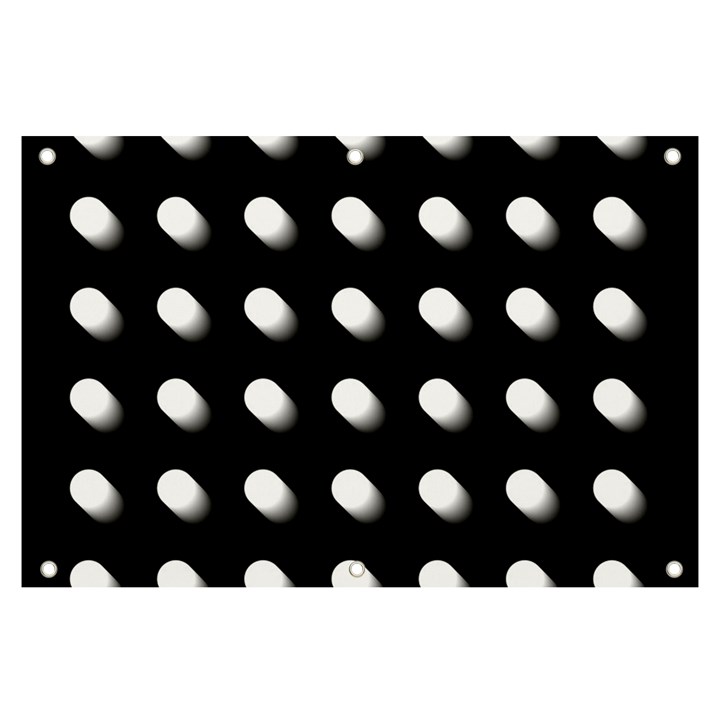 Background Dots Circles Graphic Banner and Sign 6  x 4 