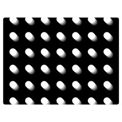 Background Dots Circles Graphic Premium Plush Fleece Blanket (extra Small) by Ndabl3x