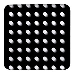 Background Dots Circles Graphic Square Glass Fridge Magnet (4 Pack) by Ndabl3x