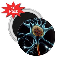 Organism Neon Science 2 25  Magnets (10 Pack)  by Ndabl3x