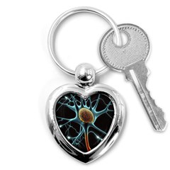 Organism Neon Science Key Chain (heart) by Ndabl3x