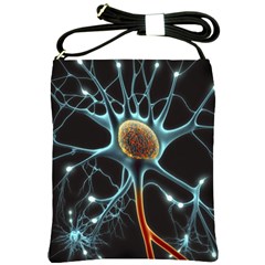 Organism Neon Science Shoulder Sling Bag by Ndabl3x