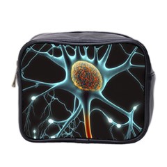 Organism Neon Science Mini Toiletries Bag (two Sides) by Ndabl3x