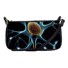 Organism Neon Science Shoulder Clutch Bag by Ndabl3x