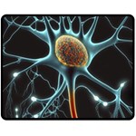 Organism Neon Science Fleece Blanket (Medium) 60 x50  Blanket Front