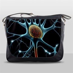 Organism Neon Science Messenger Bag by Ndabl3x