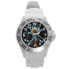 Organism Neon Science Round Plastic Sport Watch (l) by Ndabl3x