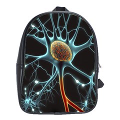 Organism Neon Science School Bag (xl) by Ndabl3x