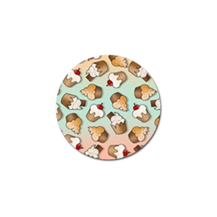 Cupcakes Cake Pie Pattern Golf Ball Marker (10 pack)