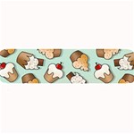 Cupcakes Cake Pie Pattern Large Bar Mat 32 x8.5  Bar Mat