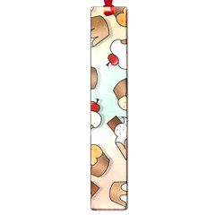 Cupcakes Cake Pie Pattern Large Book Marks by Ndabl3x