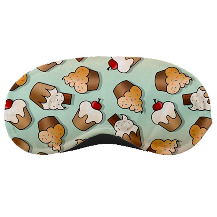 Cupcakes Cake Pie Pattern Sleeping Mask