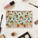 Cupcakes Cake Pie Pattern Cosmetic Bag (Medium) Front