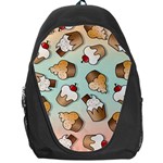 Cupcakes Cake Pie Pattern Backpack Bag Front