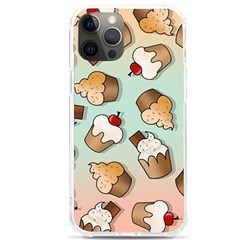 Cupcakes Cake Pie Pattern Iphone 12 Pro Max Tpu Uv Print Case by Ndabl3x