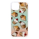 Cupcakes Cake Pie Pattern iPhone 13 TPU UV Print Case Front