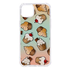 Cupcakes Cake Pie Pattern Iphone 14 Plus Tpu Uv Print Case by Ndabl3x