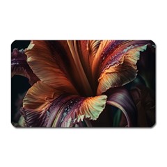 Flower Orange Lilly Magnet (rectangular) by Ndabl3x