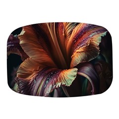 Flower Orange Lilly Mini Square Pill Box by Ndabl3x