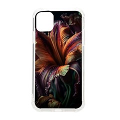 Flower Orange Lilly Iphone 11 Tpu Uv Print Case by Ndabl3x