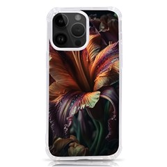 Flower Orange Lilly Iphone 14 Pro Max Tpu Uv Print Case