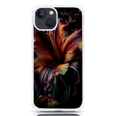 Flower Orange Lilly Iphone 13 Tpu Uv Print Case