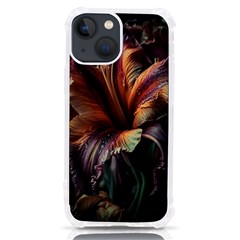 Flower Orange Lilly Iphone 13 Mini Tpu Uv Print Case