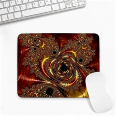 Geometric Art Fractal Abstract Art Small Mousepad by Ndabl3x