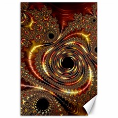 Geometric Art Fractal Abstract Art Canvas 20  X 30  by Ndabl3x