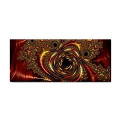 Geometric Art Fractal Abstract Art Hand Towel by Ndabl3x