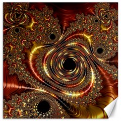 Geometric Art Fractal Abstract Art Canvas 12  X 12  by Ndabl3x